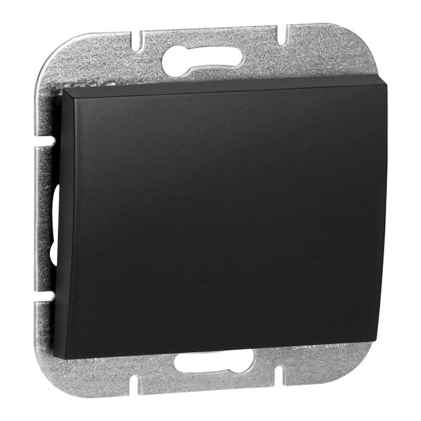 Łącznik podtynkowy schodowy Onyx, 10A, 250V, WP-5O, czarny