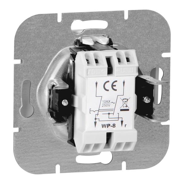 Łącznik krzyżowy podtynkowy Onyx, 10A, 250V, WP-8O, biały OR-OE-7503/W ORNO