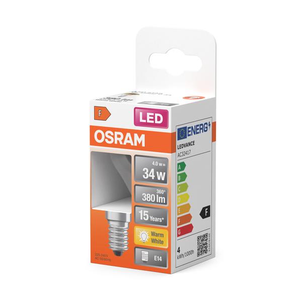 Lampa LED STAR CL P Filament szkło przezroczyste Mirror Gold 37 non-dim 4W 827 E14