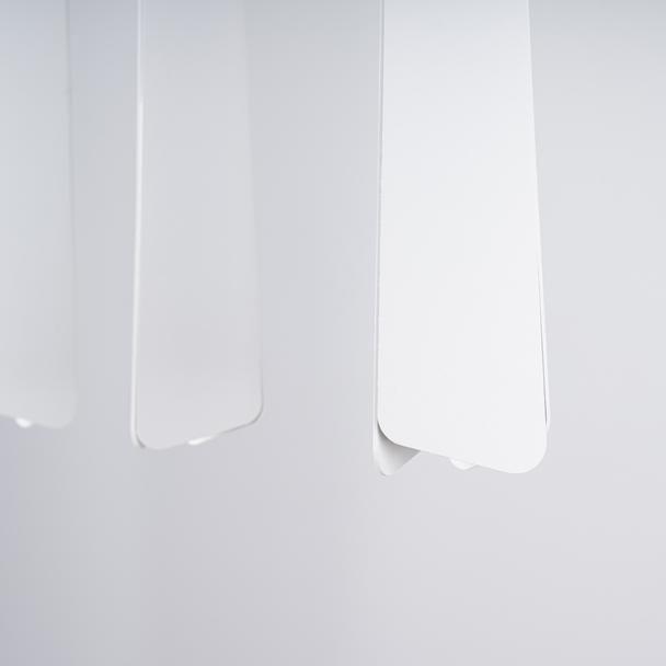 Lampa wisząca PRYSM 3L biała