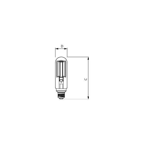 Żarówka LED 19W=50W 4000lm 4000K barwa neutralna LED SON-T UE M 4Klm 19W 740 E27 5 lat gw. PHILIPS