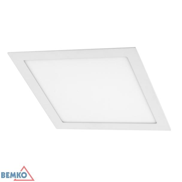 OPRAWA DOWNLIGHT LED BOLED 24W 3000K 1650LM IP20 KWADRAT BIAŁY