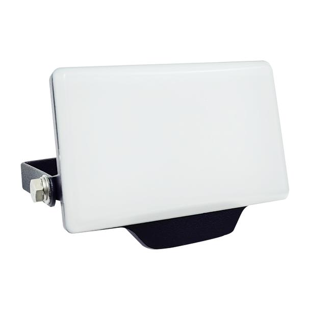 PORTO LED 10W naświetlacz bezramkowy, 800lm, IP65, 4000K, aluminium + poliwęglan