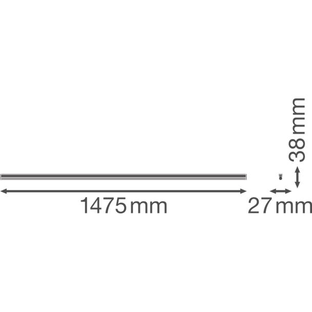 Oprawa liniowa LINEAR COMPACT BATTEN 1500 25W 4000K