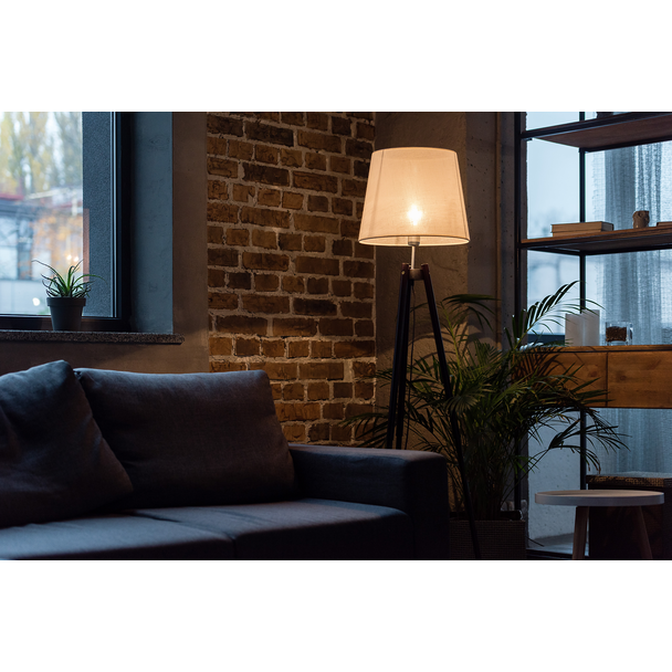 Żarówka LED klasa A 7,3W=100W 1535lm 2700K barwa ciepła kulka 7,3-100W E27 827 A60 FR GUE Szkło mato