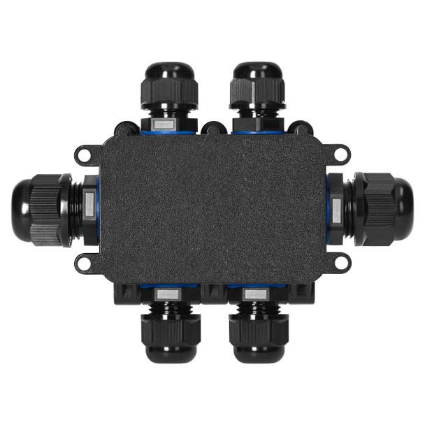Puszka natynkowy HD IP68, 0,5-6,0mm2 ,2 dławnice M20, 4 dławnice M16