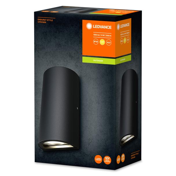 Kinkiet lampa elewacyjna ścienna 12W Endura Style UPDOWN 4058075214057 LEDVANCE