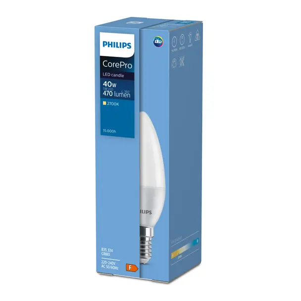 Żarówka LED 8,5W=75W 1055lm 2700K barwa ciepła kulka 8,5-75W E27 A60 827 Szkło matowe PHILIPS