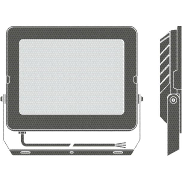 Naświetlacz LED FLOOD COMPACT V 135W 830 SYM 100 BK 4058075575103 LEDVANCE