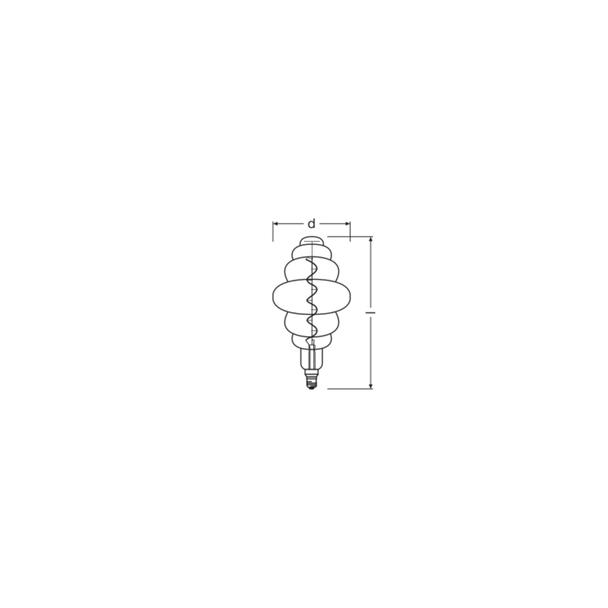 Lampa LED Vintage 1906 LED NEST dim 33 4,8W/822 E27