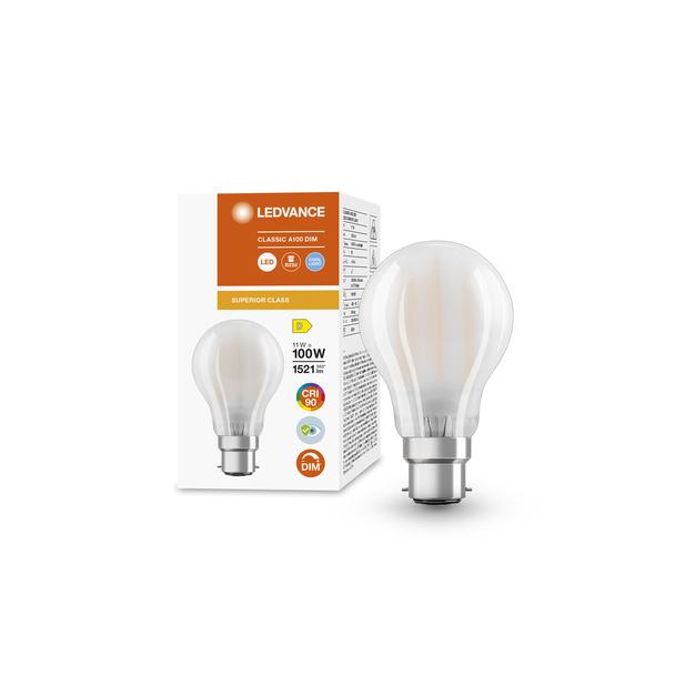 Lampa LED SUPERIOR DIM Classic szkło matowe 11W 940 B22