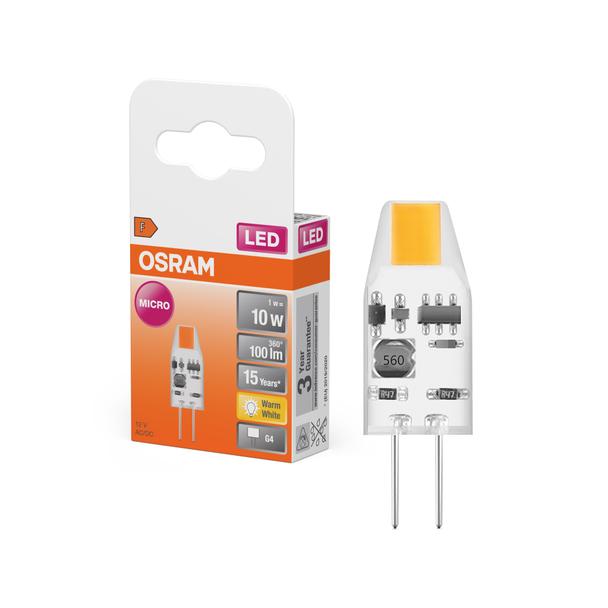 Lampa LED PIN MICRO CL 10 non-dim 1W 827 G4