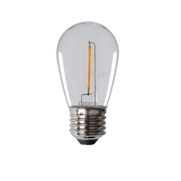 ST45 LED 0,5W E27-WW Żarówka LED kulka do girland ST45 LED 0,5W E27-WW W barwa ciepłobiała 2700K 50L