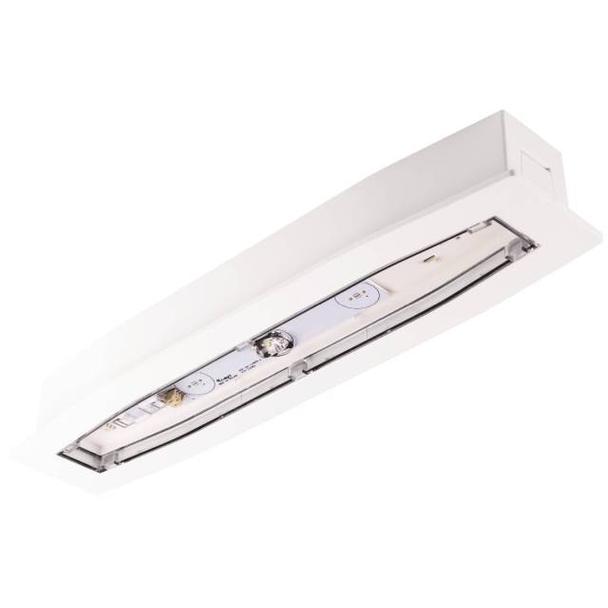 Oprawa sieciowo-awaryjna podtynkowa SUPREMA LED SC 150 SA 3H CT IP54 PT / soczewka korytarzowa /9475