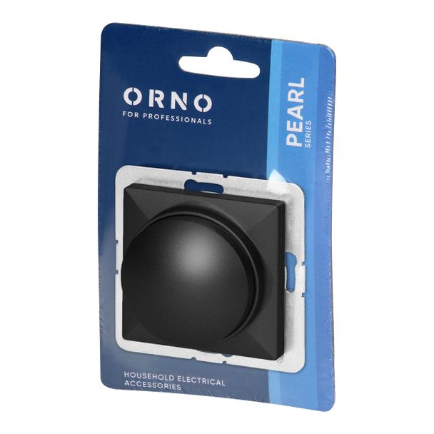 Ściemniacz obrotowy LED Pearl, 230V, 50Hz, Pmin:3W, Pmax:35W, SO-1P/LED, czarny