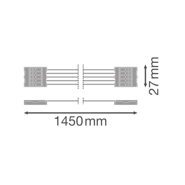 Oprawa DAMP PROOF 1500 1xLAMP HOUSING TH-KIT 5x2.5