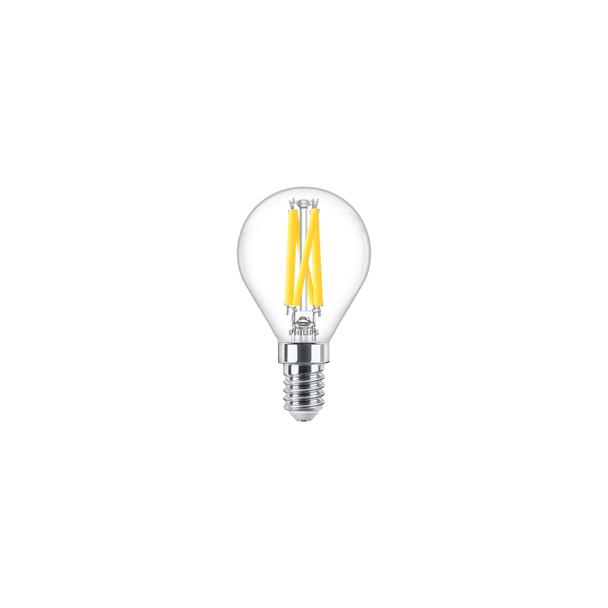 Żarówka LED ściemnialna Kulka 5,9W=60W 806lm / 2200K/2700K LEDLusterDT 5,9-60W E14 927 P45 5 lat gw.