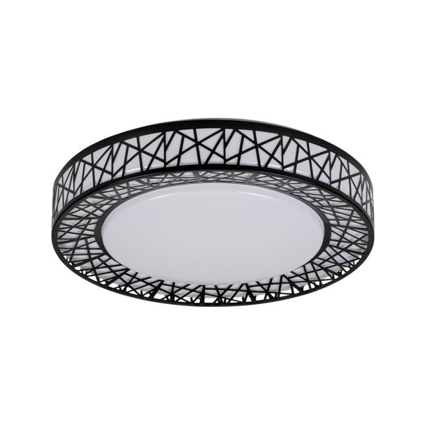 AMAZI LED 17,5W NW B Plafoniera AMAZI LED 17,5W NW B barwa 4000K 925Lm okrągły 38cm kolor czarny KAN