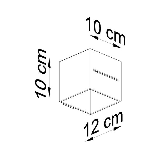 Sollux Kinkiet LOBO czarny SL.0204