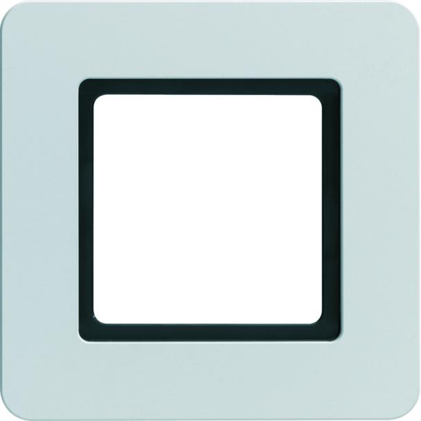 Q.7 Ramka 1-krotna do modułu podświetlenia LED, aluminium