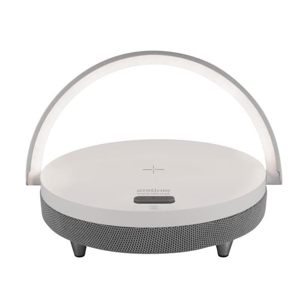 Lampka biurkowa SATURN LED WHITE SPEAKER