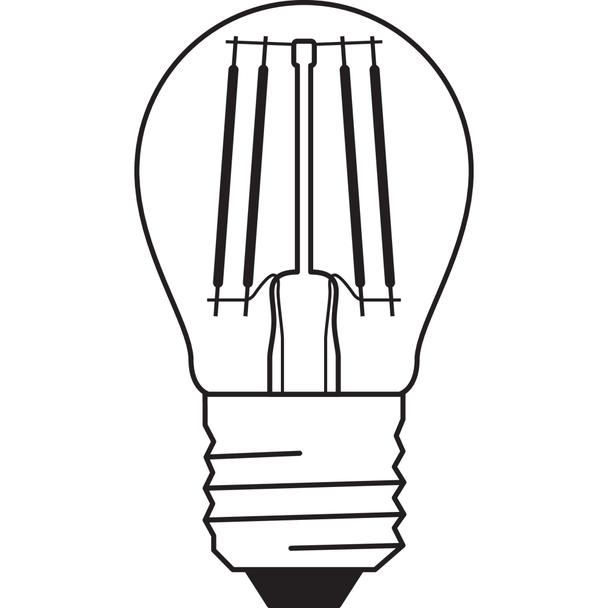 Żarówka LED E27 P40 4W = 40W 2700K Ciepła 470lm 300° Filament SMART+ WIFI Ściemnialna 4058075609792 LEDVANCE