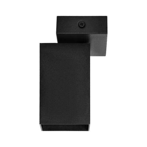 KUBAR SP 1, oprawa ścienno-sufitowa, GU10 max. 35W, IP20, czarna