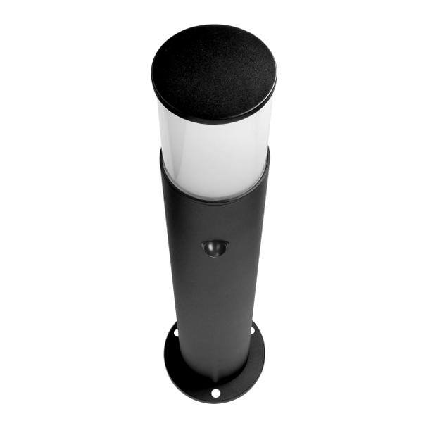 DALIA oprawa ogrodowa słupek z czujnikiem PIR, E27, max. 15W, IP54, 80 cm, czarny