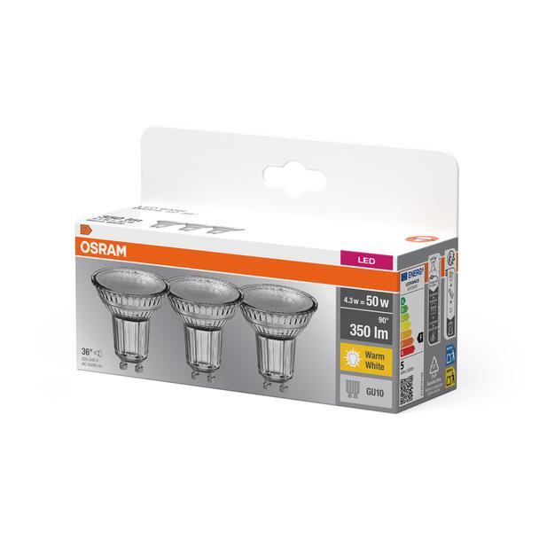 BASE PAR16 50 36 4,3W 827 230V GU10 FS3 LEDVANCE