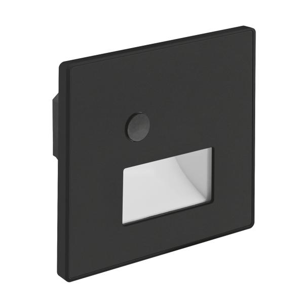 Oprawa dekoracyjna LED z czujnikiem ruchu WEKTOR LED D PIR 1,2W BLACK CCT