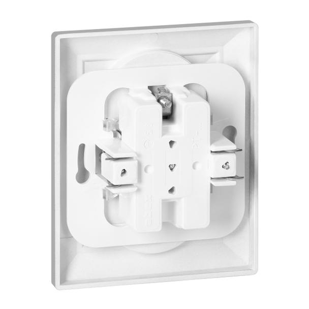 Gniazdo podwójne podtynkowe 2x2P+Z Pearl, 16A, 250V, PT-6 P, biały