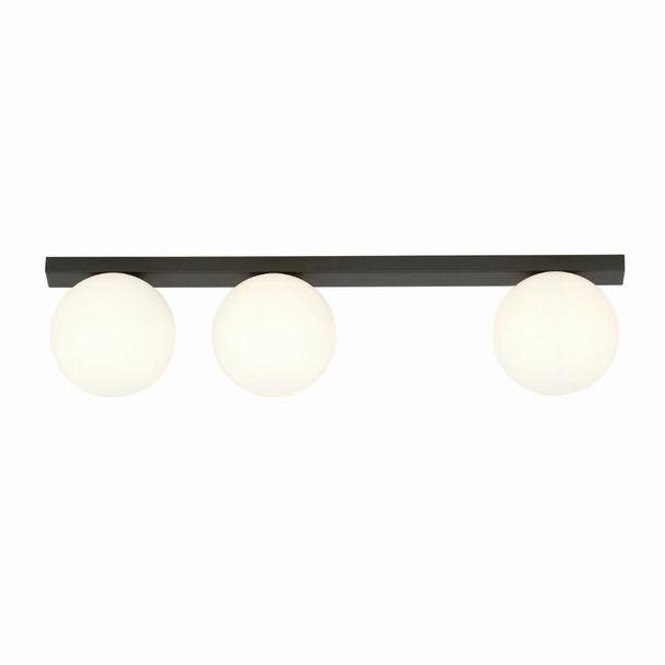 Emibig plafon Fit 3 3xE14 czarno/biały 1124/3