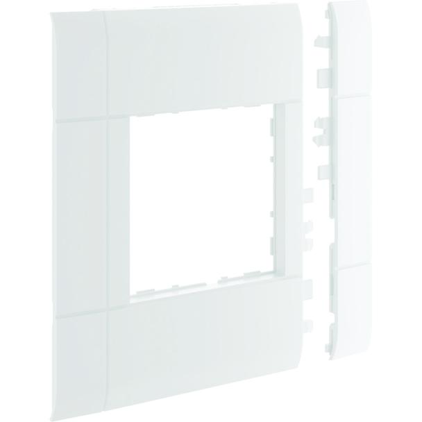 tehalit.WA Maskownica 120mm 1-krotna 55x55mm PC-ABS bezhalogenowy biały
