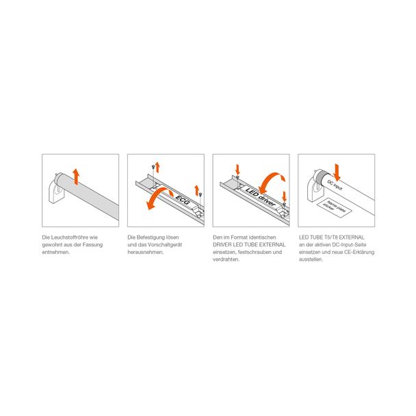 Tuby LEDTUBE T5 EXT P HO80 1449mm 37W 840    LEDV