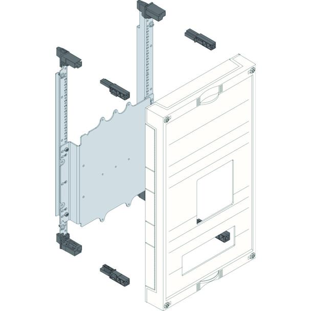 univers N 450x250mm podzespół dla wyłącznika mocy H3+ P250 +FI UK31LH1F HAGER