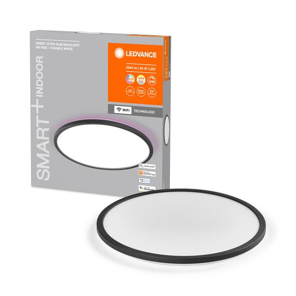 Oprawa SMART ORBIS UL SLIM BL 400 RGBTW BKLEDV