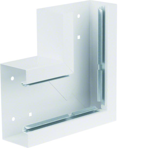 tehalit.BRS Kąt płaski 65x130, stalowy, biały BRS6513059016 HAGER
