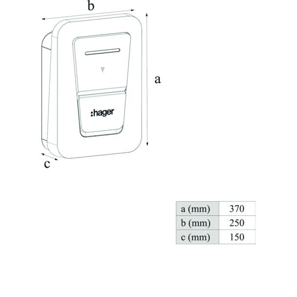 EVCS witty one 1x7kW 1f z gniazdem T2 RFID Bluetooth