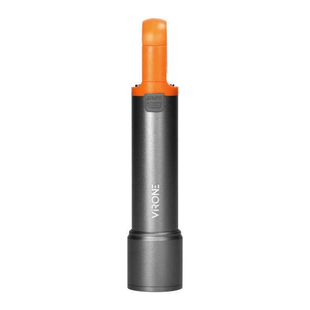 Latarka LED SMD 10W + COB 2W, 350lm, 1200 mAh, funkcja zoom, kolorowe nakładki