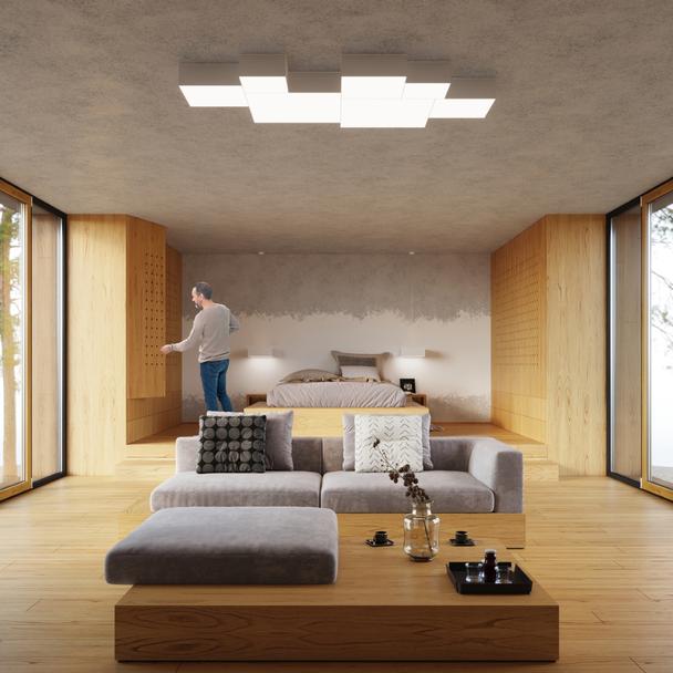Sollux Plafon HORUS 45 biały SL.0141