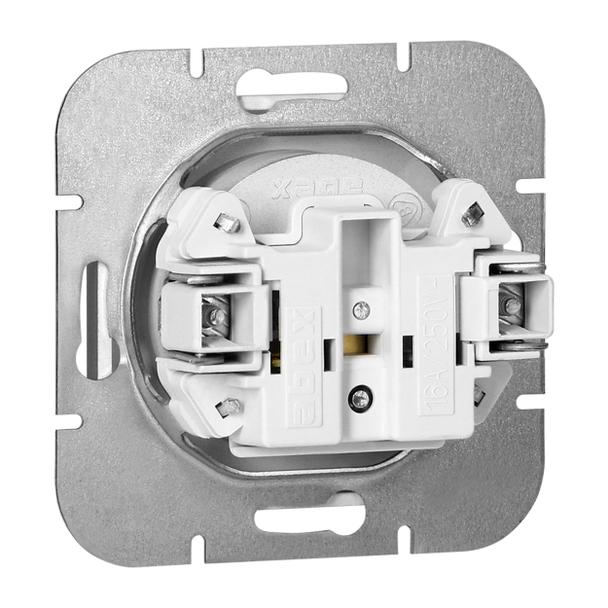 Gniazdo pojedyncze podtynkowe 2P+Z Pearl, 16A, 250V, PT-16P, antracyt