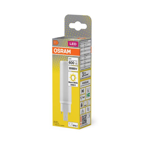 DULUX D E LED FR 13 ECG, AC mains 6W 830 G24q-1 TRZONKI SPECJALNE LEDVANCE