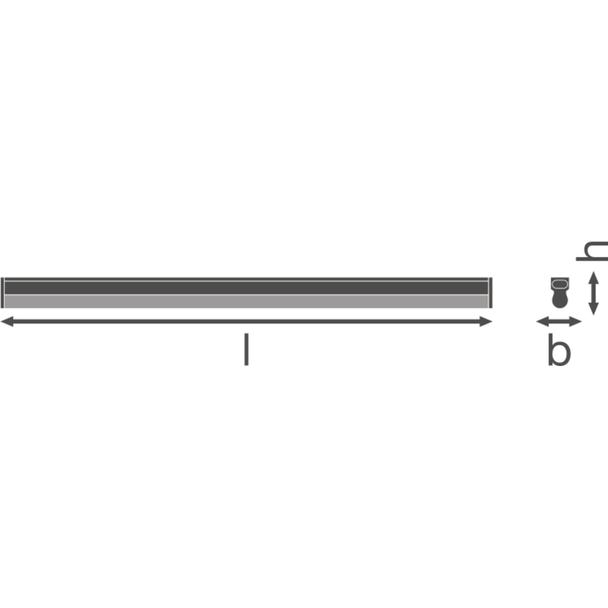 Oprawa liniowa LINEAR COMPACT HIGH OUTPUT 600 10W 4000K