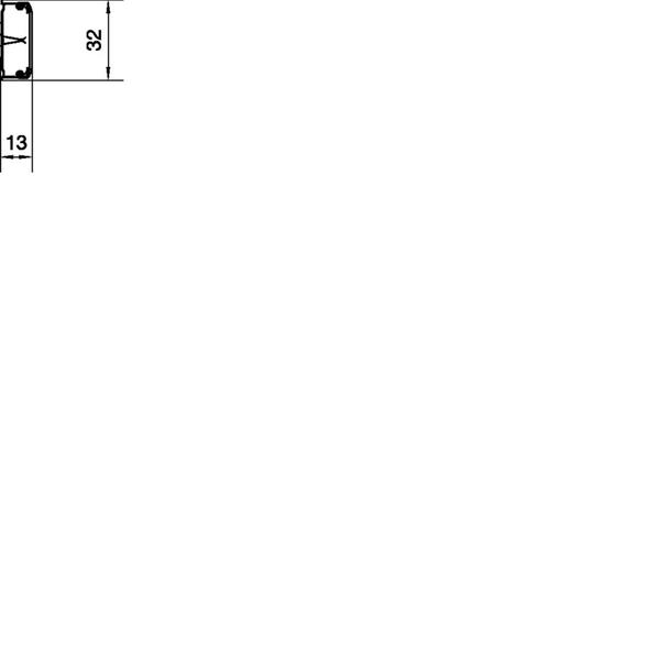 tehalit.ateha Kanał 12x30 L=2,1m, 2 komory, biały