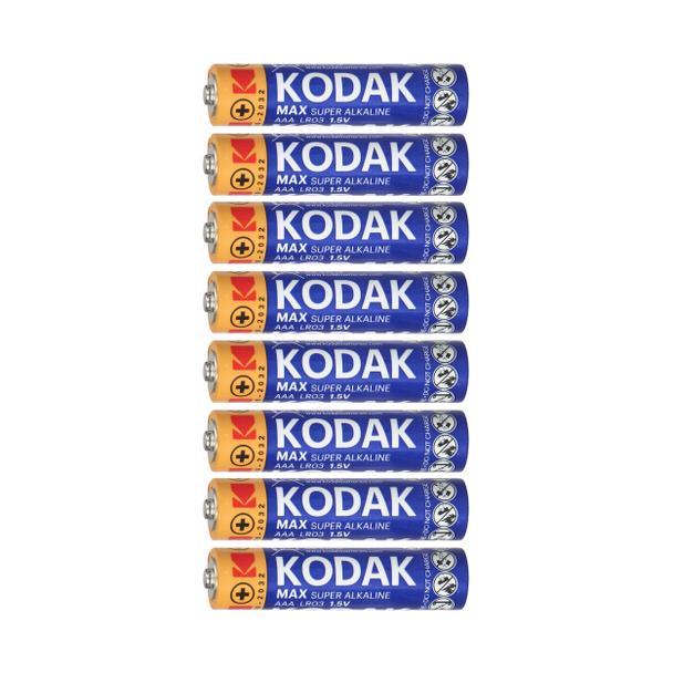 Baterie Kodak MAX Alkaline AAA LR03, 4+4 szt.