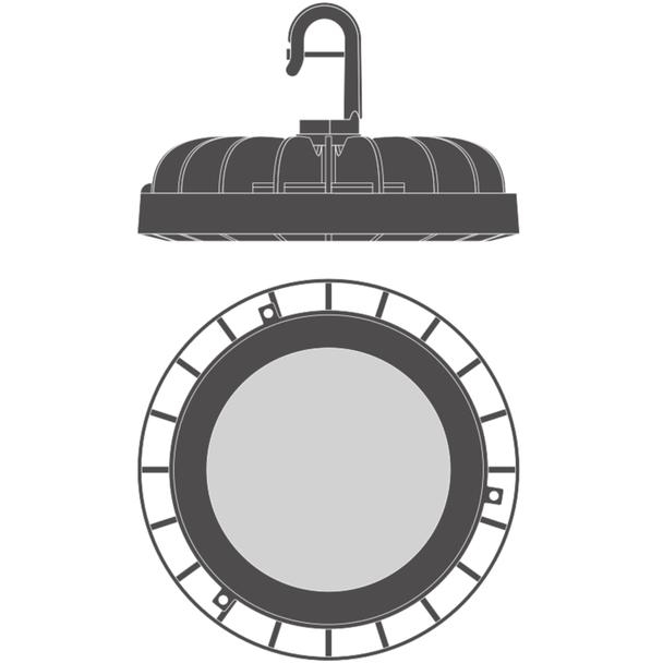 Oprawa HIGH BAY COMPACT V 83W 865 110DEG IP65