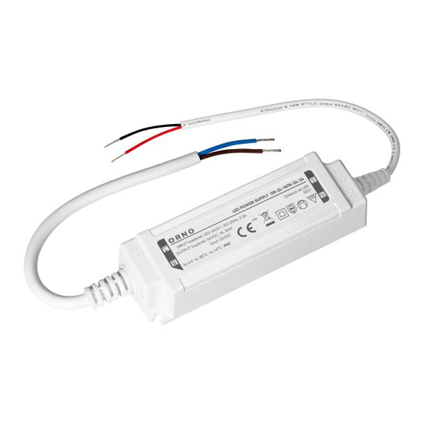 Zasilacz LED, hermetyczny, 24V, 24W, IP67, plastikowa obudowa