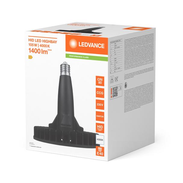 HID LED HB 105W 840 230V UN E40 4X1 LEDV LEDVANCE