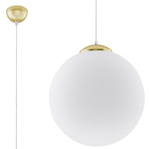 Sollux Lampa wisząca UGO 40 złota SL.0717