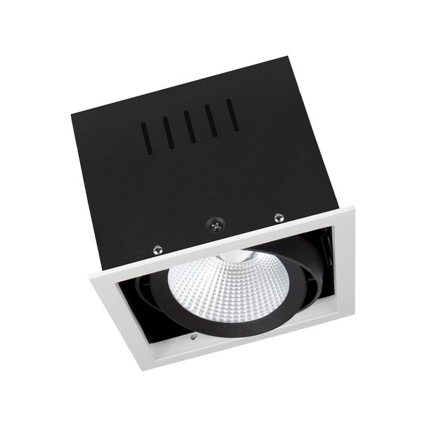 Oprawa SPOT MULTI 1x30W 4000K FL WT BK